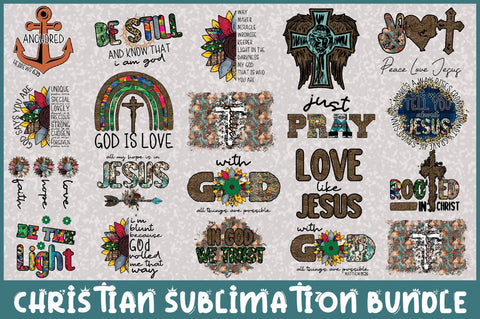 Christian Sublimation Bundle Sublimation Jagonath Roy 