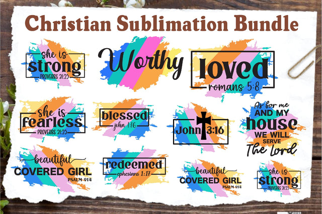 Christian Sublimation Bundle Sublimation Jagonath Roy 