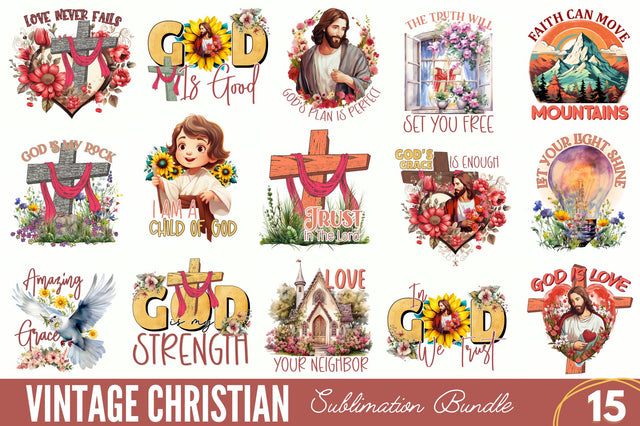 Christian Sublimation Bundle Sublimation Regulrcrative 