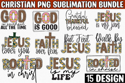 Christian Sublimation Design Bundle SVG CraftingStudio 