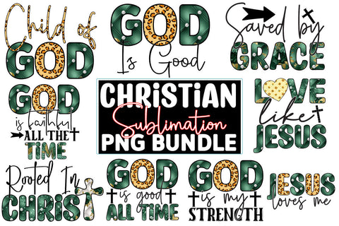 Christian Sublimation Design Bundle SVG CraftingStudio 