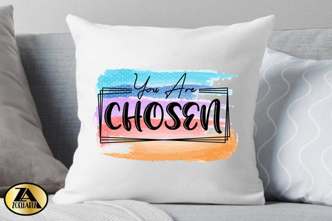 Christian Sublimation Design Chosen PNG for Sublimation SVG zoellartz 