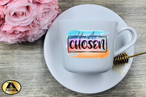 Christian Sublimation Design Chosen PNG for Sublimation SVG zoellartz 