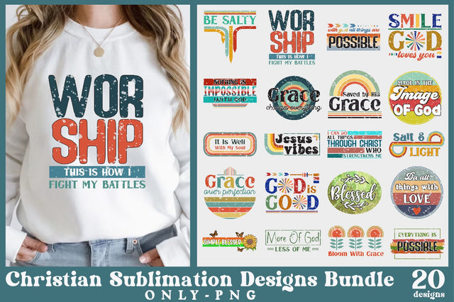 Christian Sublimation Designs Bundle Sublimation Jagonath Roy 