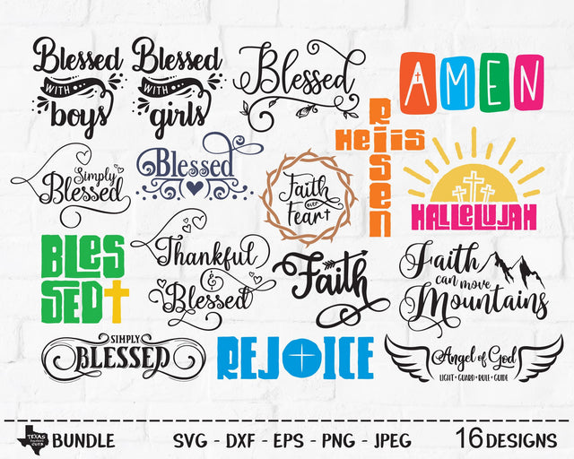 Christian Super Bundle | Religious SVG SVG Texas Southern Cuts 