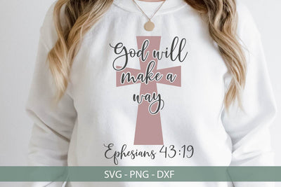 Christian SVG-Bible Verse SVG-Cross SVG SVG Linden Valley Designs 