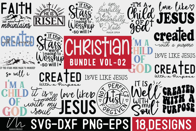 Christian svg bundle 02, Christian t-shirt Svg, Religious Svg, Faith t shirt Svg, Jesus Svg, Bible Verse, God svg,Faith Svg, Digital files Forgiven Svg, Self Love Svg, Motivational quote Svg SVG Isabella Machell 