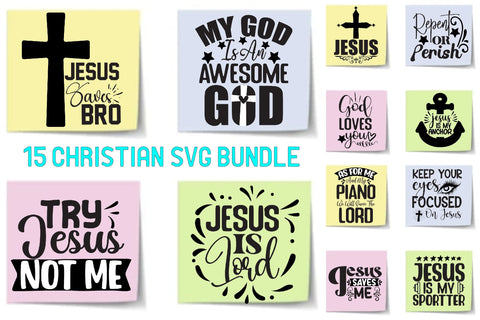 Christian Svg Bundle-2 SVG Creativeart88 