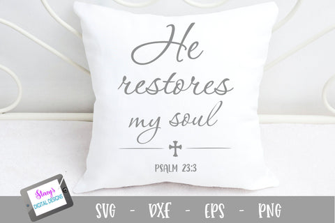 Christian SVG Bundle - 6 Bible Verse Designs - Scripture Bundle SVG Stacy's Digital Designs 