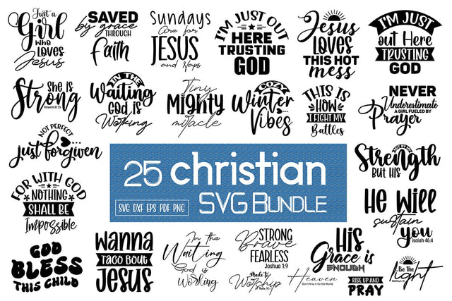 Christian SVG Bundle, Jesus SVG Bundle, SVG Bundle SVG orpitasn 