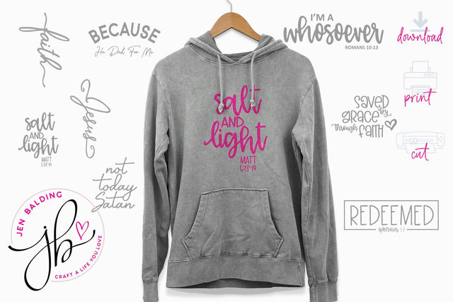 Christian SVG Bundle l Faith SVG File l Inspiring SVG Files SVG Jen Balding 