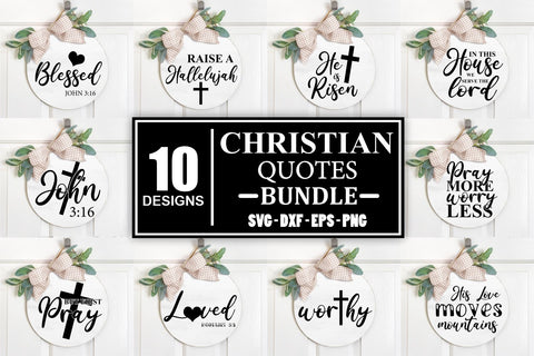 Christian Svg Bundle Religious Svg Bundle Bible Svg Bundle Bible Quotes Svg Christian Quotes Svg Religious Quotes Svg Religious Signs Bundle SVG Whistlepig Designs 
