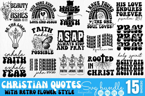 Christian SVG Bundle, Religious SVG SVG DESIGNISTIC 