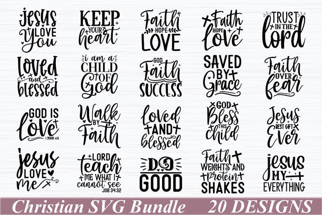 Christian SVG Bundle SVG akazaddesign 
