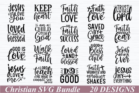 Christian SVG Bundle SVG akazaddesign 