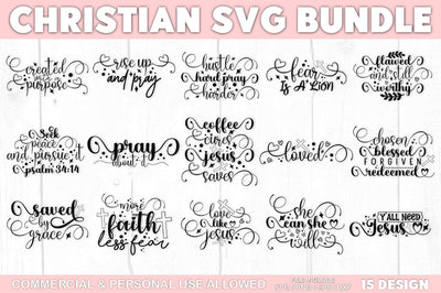 Christian SVG Bundle SVG Ariyan 