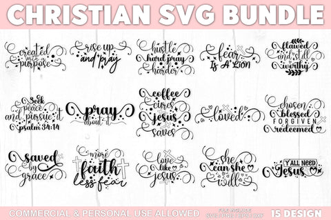Christian SVG Bundle SVG Ariyan 