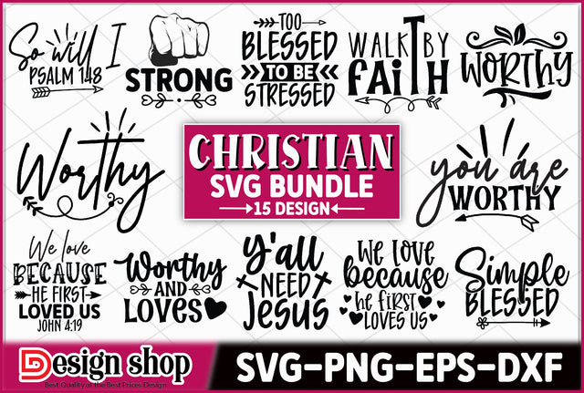 Christian SVG Bundle SVG Ariyan 