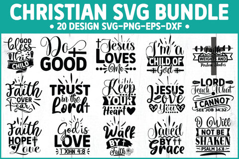 Christian SVG Bundle SVG Ariyan 