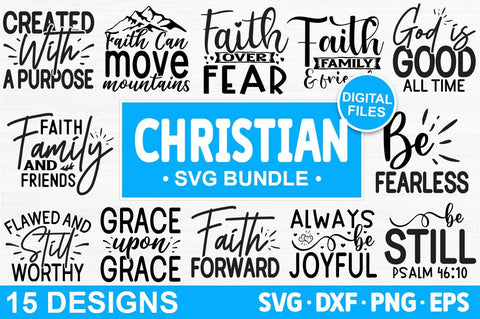 Christian SVG Bundle SVG CraftingStudio 