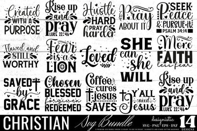 Christian Svg Bundle SVG DESIGNISTIC 