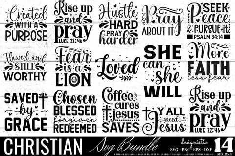 Christian Svg Bundle SVG DESIGNISTIC 