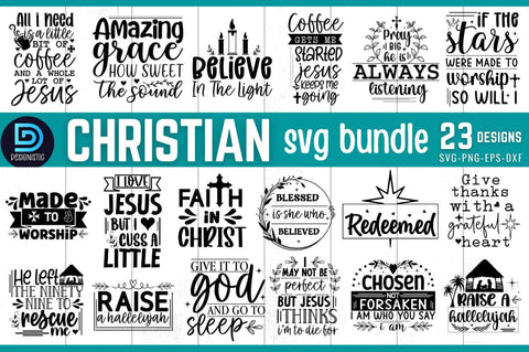 Christian Svg Bundle SVG DESIGNISTIC 