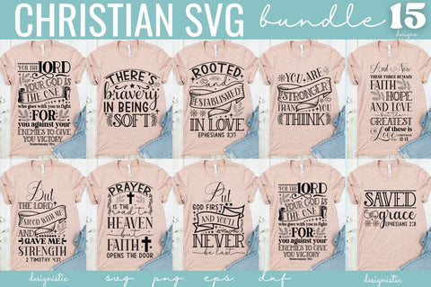 Christian Svg Bundle SVG DESIGNISTIC 