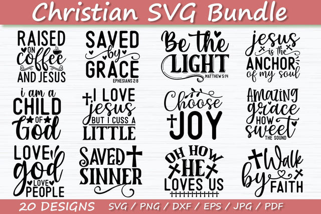 Christian SVG Bundle SVG etcify 