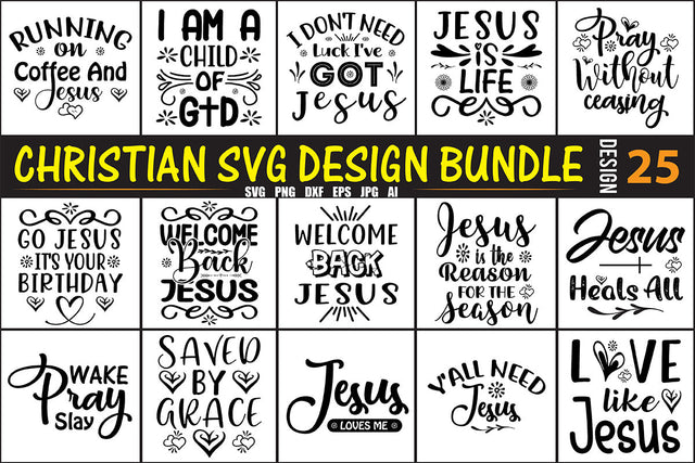 Christian SVG Bundle SVG nirmal108roy 