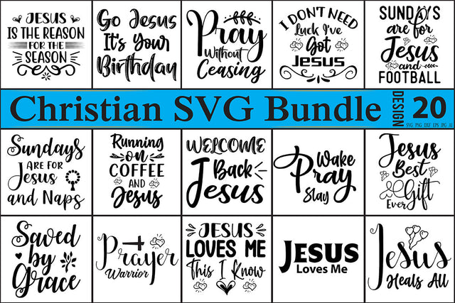 Christian SVG Bundle SVG nirmal108roy 