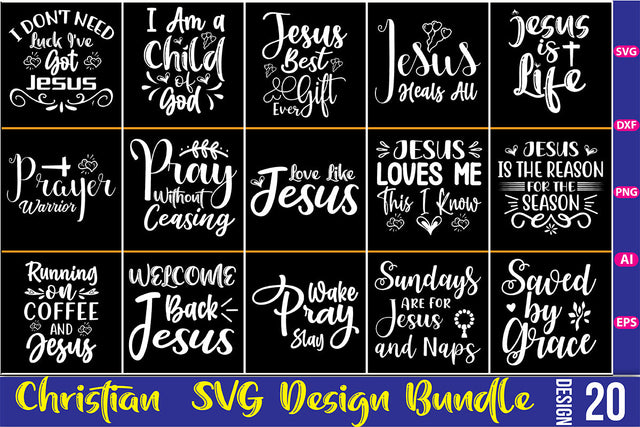 Christian SVG Bundle SVG nirmal108roy 