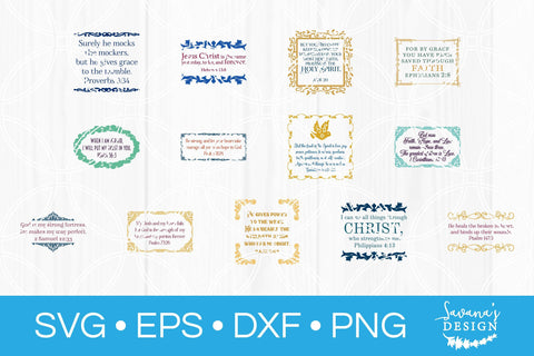 Christian SVG Bundle SVG SavanasDesign 