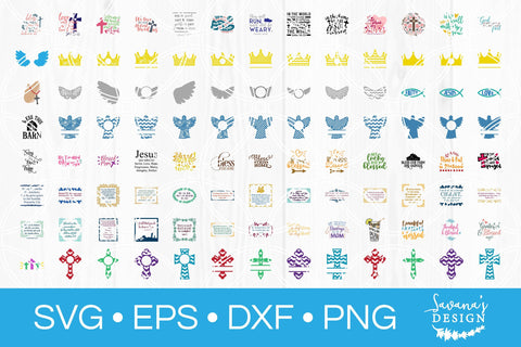 Christian SVG Bundle SVG SavanasDesign 