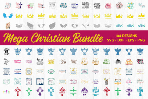 Christian SVG Bundle SVG SavanasDesign 