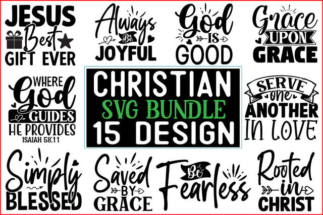 Christian SVG Design Bundle SVG CraftingStudio 