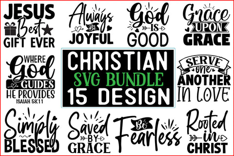 Christian SVG Design Bundle SVG CraftingStudio 