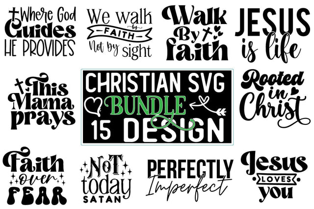 Christian SVG Design Bundle SVG CraftingStudio 