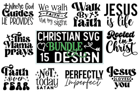 Christian SVG Design Bundle SVG CraftingStudio 