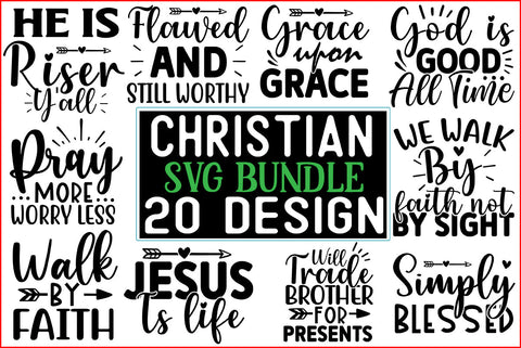 Christian SVG Design Bundle SVG CraftingStudio 