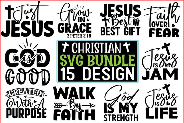 Christian SVG Design Bundle SVG CraftingStudio 