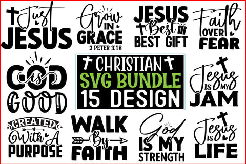 Christian SVG Design Bundle SVG CraftingStudio 