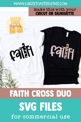 Christian SVG | Faith Cross Religious Saying SVG Cheese Toast Digitals 