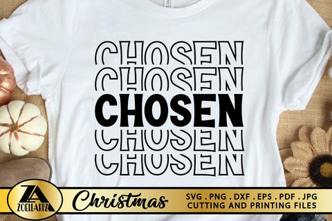 Christian SVG PNG EPS DXF Chosen SVG Blessed SVG Cut Files SVG zoellartz 