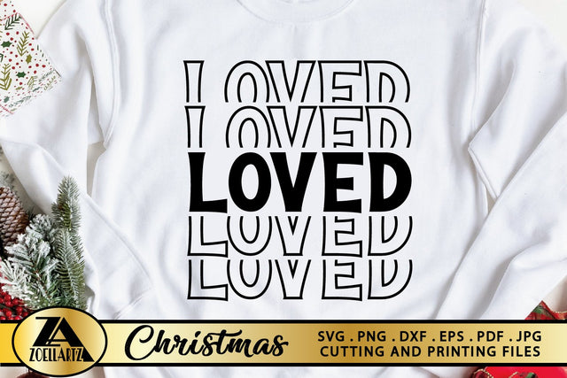 Christian SVG PNG EPS DXF Chosen SVG Loved SVG Cut Files SVG zoellartz 