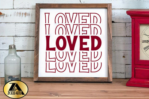 Christian SVG PNG EPS DXF Chosen SVG Loved SVG Cut Files SVG zoellartz 