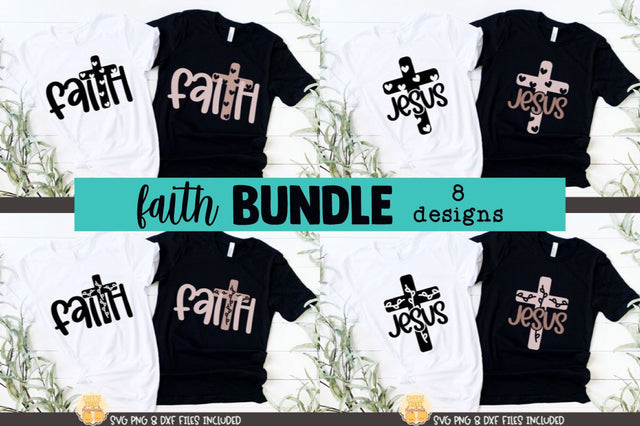 Christian SVG | Religious Jesus Faith Cross Bundle SVG Cheese Toast Digitals 