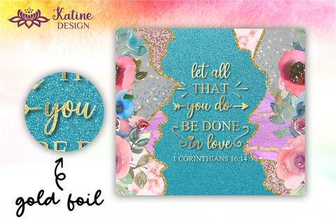 Christian Tumbler, Let all that you do be done in love, Bible verse Tumbler, religious tumbler, faith tumbler, jesus tumbler, Tumbler Sublimation Wrap Design for 20 oz Skinny Tumbler Straight and Tapered PNG Sublimation KatineDesign 