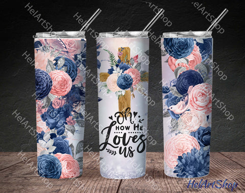 Christian Tumbler PNG Sublimation, Faith Skinny Tumbler Png Sublimation _HelArtShop_ 