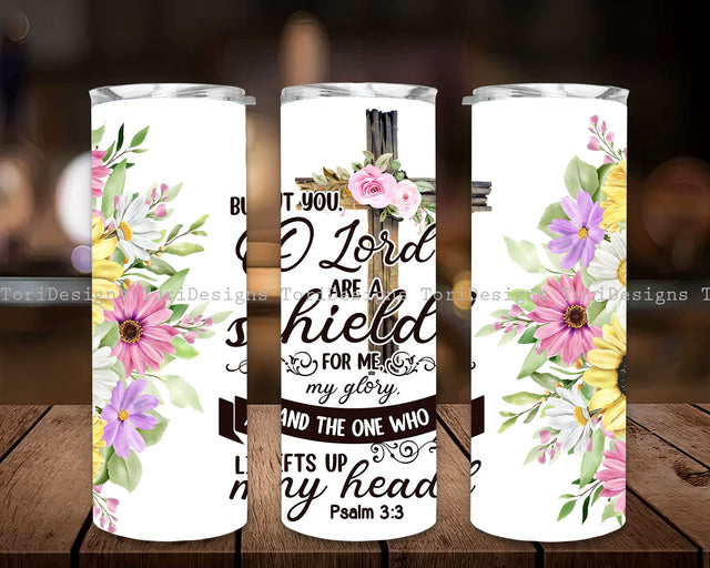 Christian Tumbler PNG Sublimation, Faith Skinny Tumbler Png Sublimation ToriDesigns 
